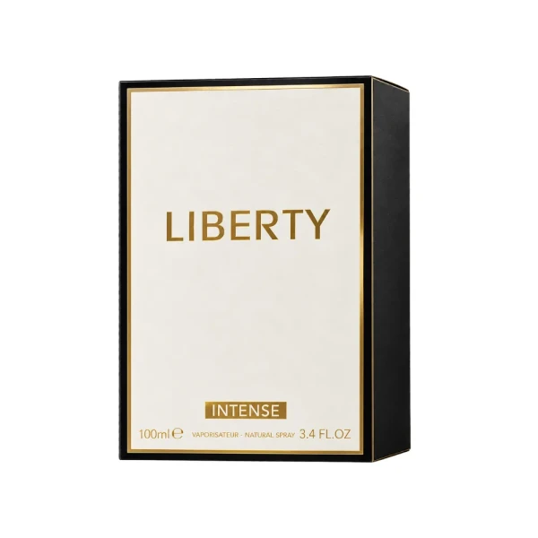 Fragrance World Liberty Intense woda perfumowana 100ml opakowanie