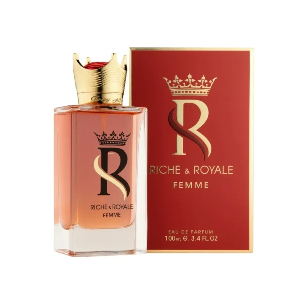 Fragrance World Riche & Royale Femme woda perfumowana dla kobiet 100ml opakowanie
