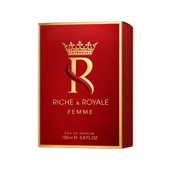 opakowanie Fragrance World Riche & Royale Femme woda perfumowana dla kobiet 100ml