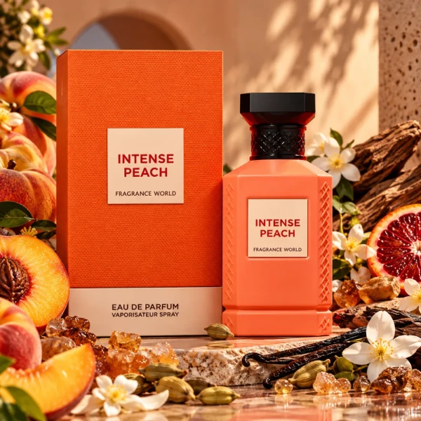 Fragrance World Intense Peach woda perfumowana unisex 150ml