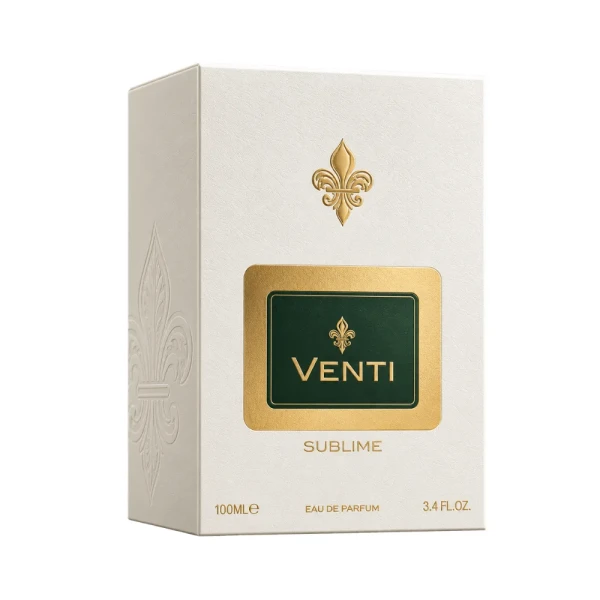 opakowanie Fragrance World Venti Sublime woda perfumowana unisex 100ml