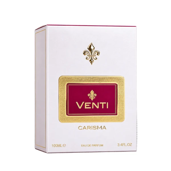opakowanie Fragrance World Venti Carisma woda perfumowana dla kobiet 100ml
