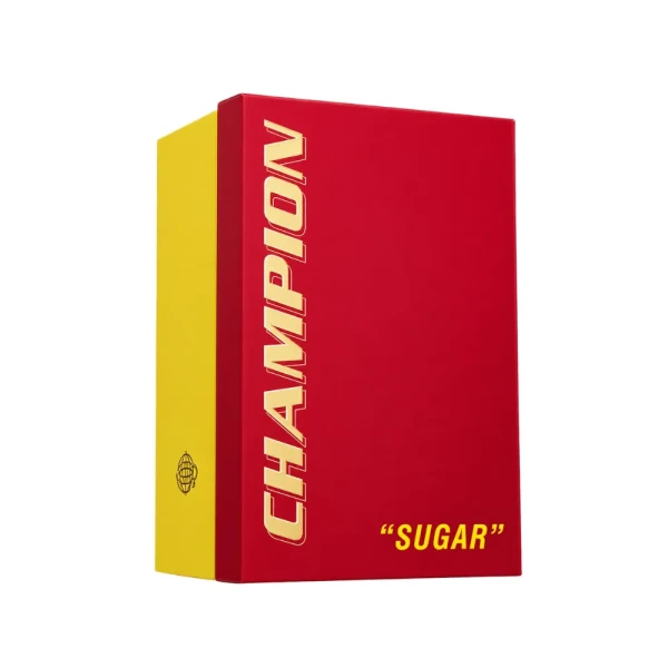 opakowanie Fragrance World Champion Sugar woda perfumowana dla mężczyzn 100ml