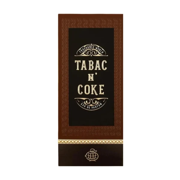 Fragrance World Tabac N' Coke woda perfumowana unisex 100ml opakowanie