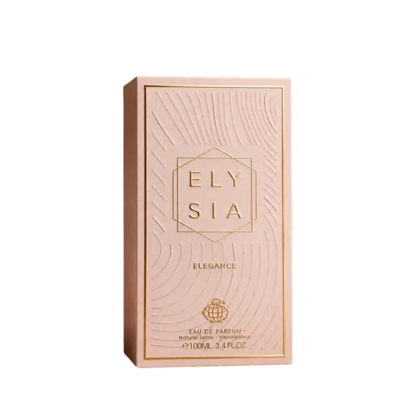 Fragrance World Elysia Elegance woda perfumowana dla kobiet 100ml opakowanie