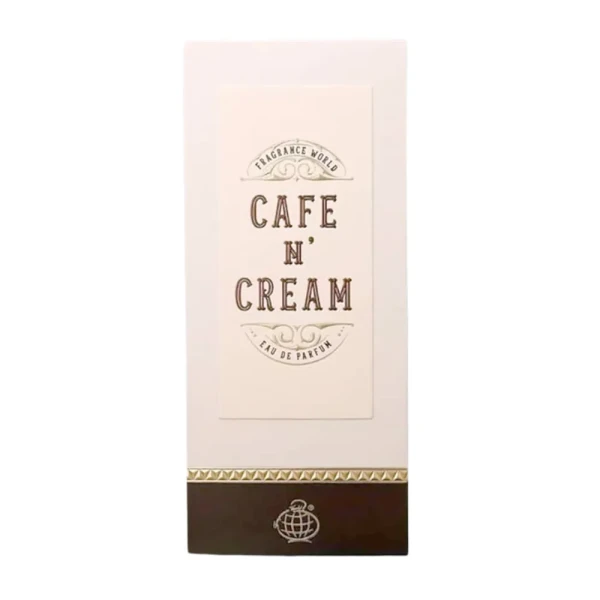 opakowanie Fragrance World Cafe N' Cream woda perfumowana unisex 100ml