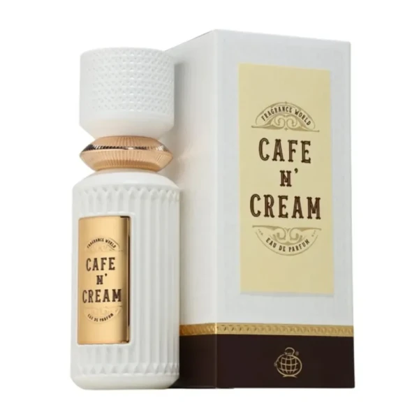 Fragrance World Cafe N' Cream woda perfumowana unisex 100ml opakowanie