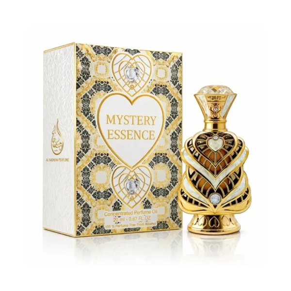 opakowanie Fragrance World Mystery Essence olejek perfumowany dla kobiet 20ml