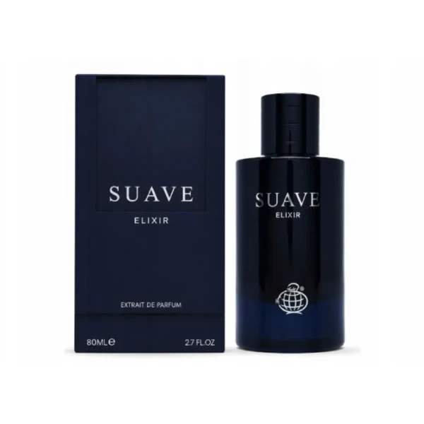 opakowanie Fragrance World Suave Elixir ekstrakt perfum dla mężczyzn 80ml