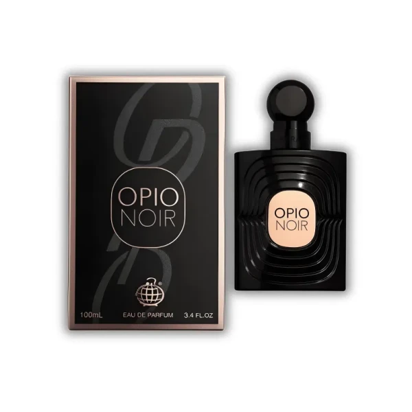opakowanie Fragrance World Opio Noir woda perfumowana dla kobiet 100ml