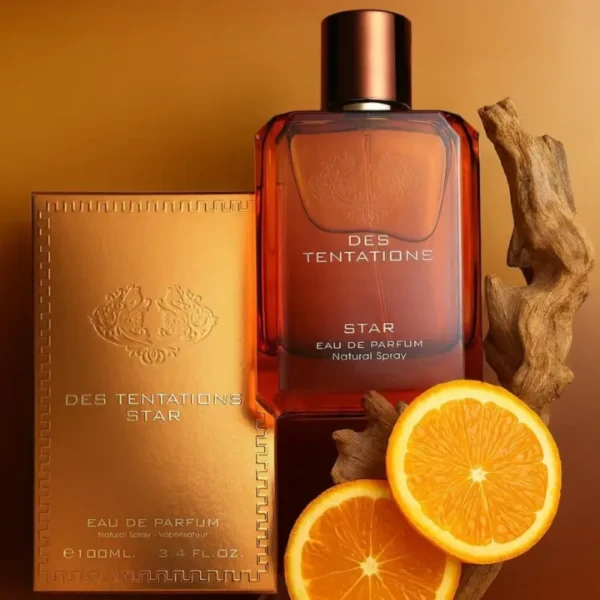 Fragrance World Des Tentations Star woda perfumowana dla mężczyzn 100ml  opakowanie