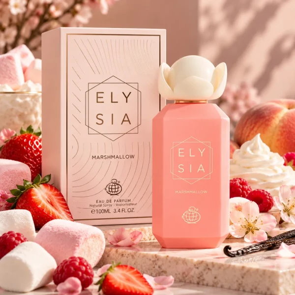 Fragrance World Elysia Marshmallow woda perfumowana dla kobiet 100ml opakowanie