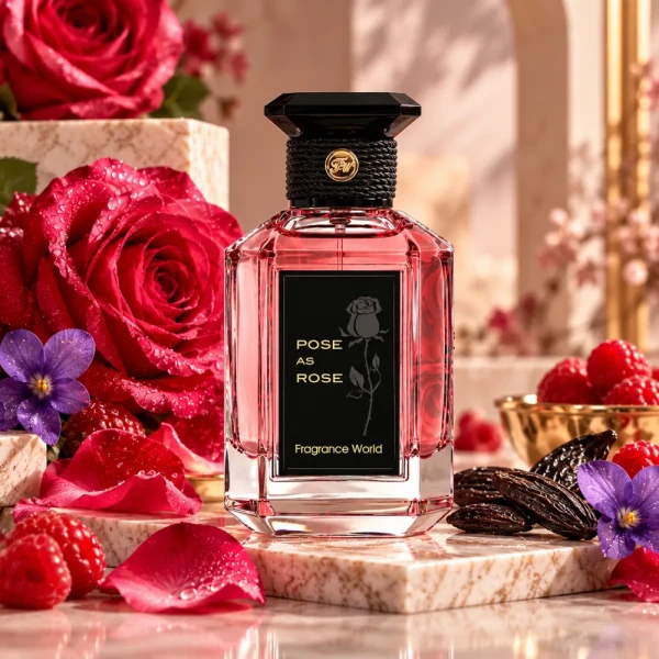 Fragrance World Pose As Rose woda perfumowana dla kobiet 100ml