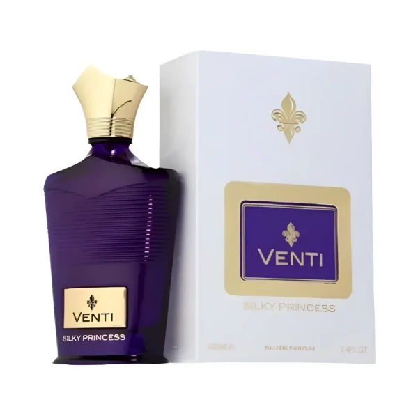 opakowanie Fragrance World Venti Silky Princess woda perfumowana dla kobiet 100ml