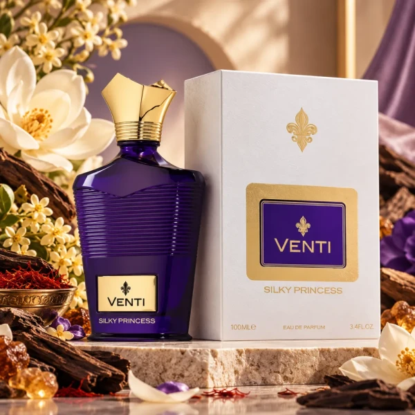 Fragrance World Venti Silky Princess woda perfumowana dla kobiet 100ml opakowanie