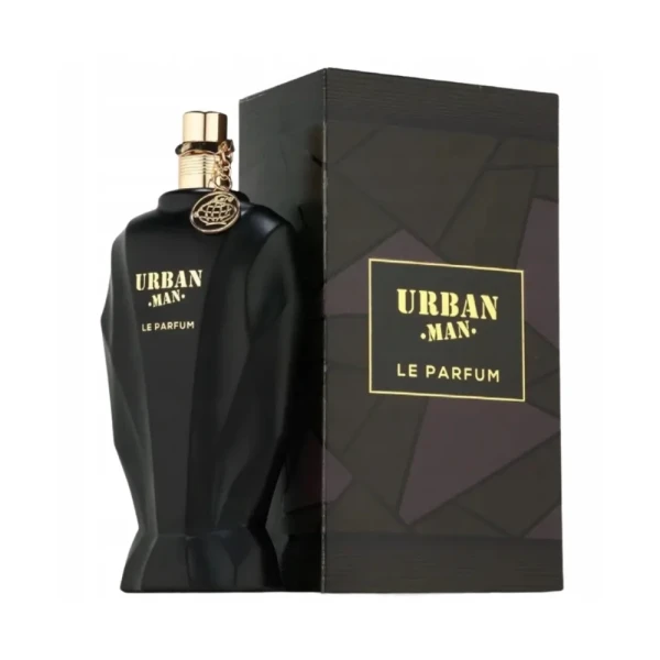 opakowanie Fragrance World Urban Man Le Parfum woda perfumowana dla mężczyzn 90ml