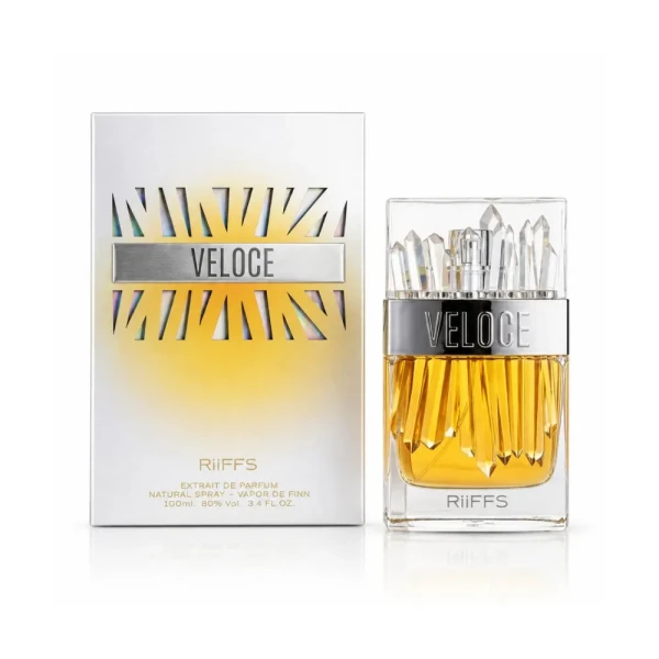 RiiFFS Veloce ekstrakt perfum unisex 100ml opakowanie