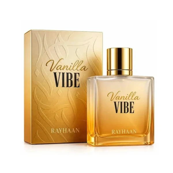 opakowanie Rayhaan Vanilla Vibe woda perfumowana unisex 100ml