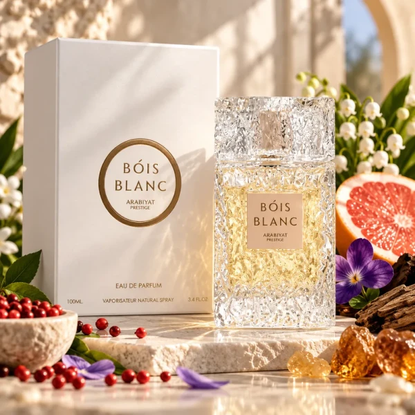 opakowanie Arabiyat Prestige Bois Blanc woda perfumowana unisex 100ml