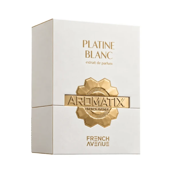 French Avenue X Aromatix Platine Blanc ekstrakt perfum unisex 100ml opakowanie