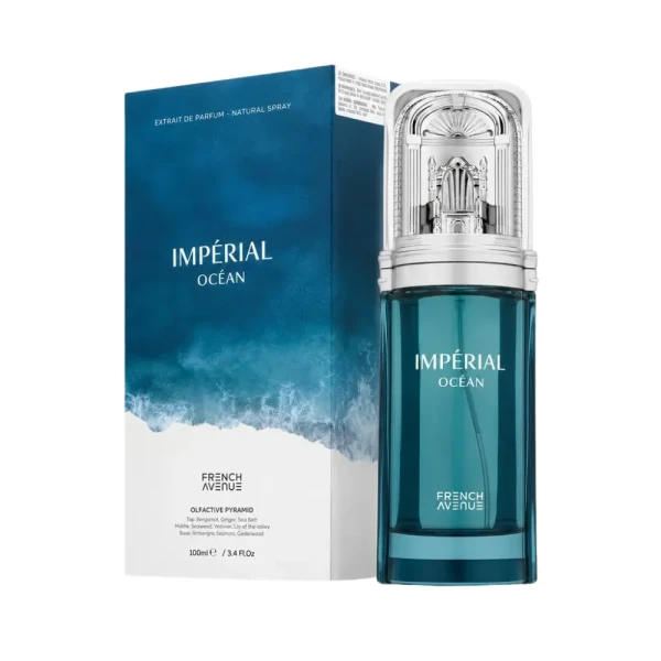 French Avenue Imperial Ocean ekstrakt perfum dla mężczyzn 100ml opakowanie