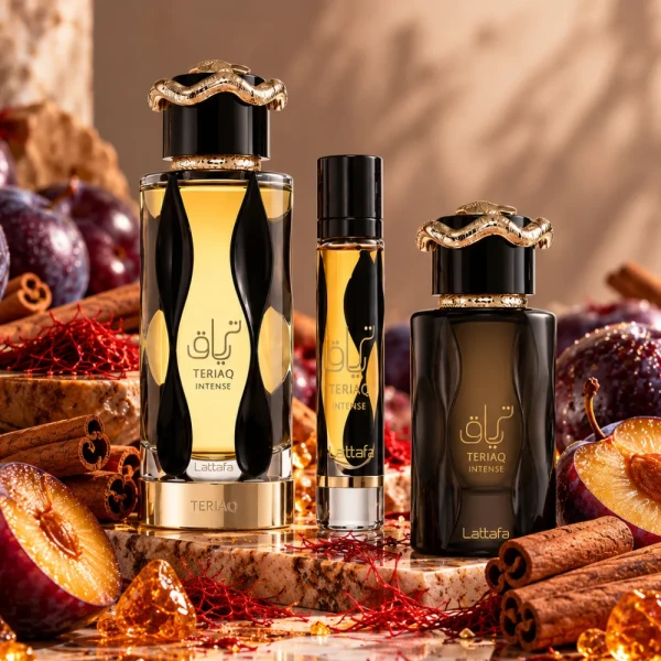 Lattafa Teriaq Intense Fragrance Gift Set zestaw prezentowy unisex flakony