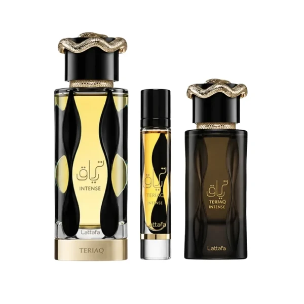 flakony Lattafa Teriaq Intense Fragrance Gift Set zestaw prezentowy unisex