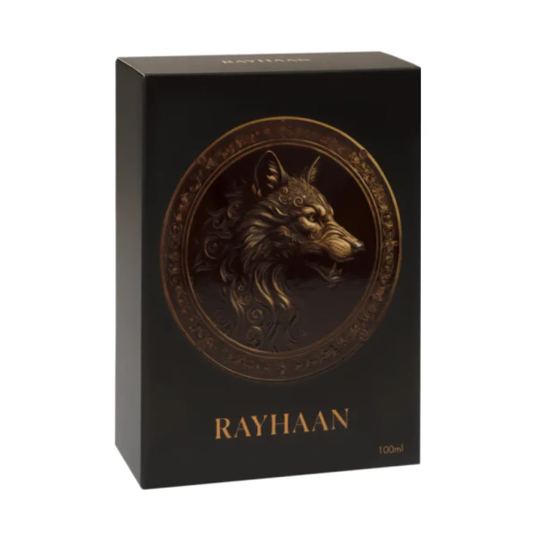 opakowanie Rayhaan Wolf woda perfumowana dla mężczyzn 100ml