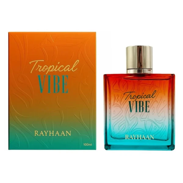 opakowanie Rayhaan Tropical Vibe woda perfumowana unisex 100ml