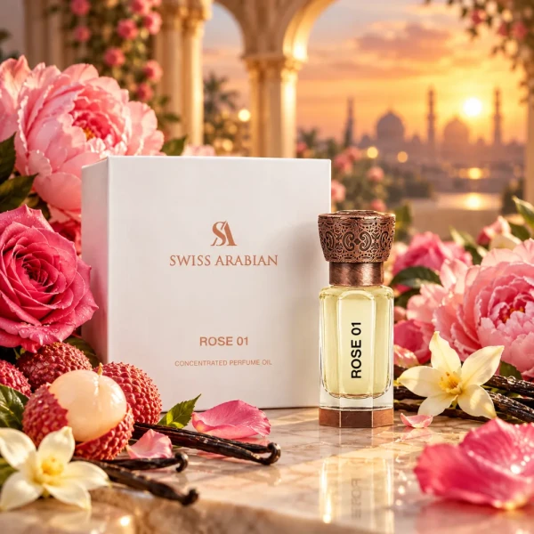 Swiss Arabian ROSE 01 olejek perfumowany unisex 12ml