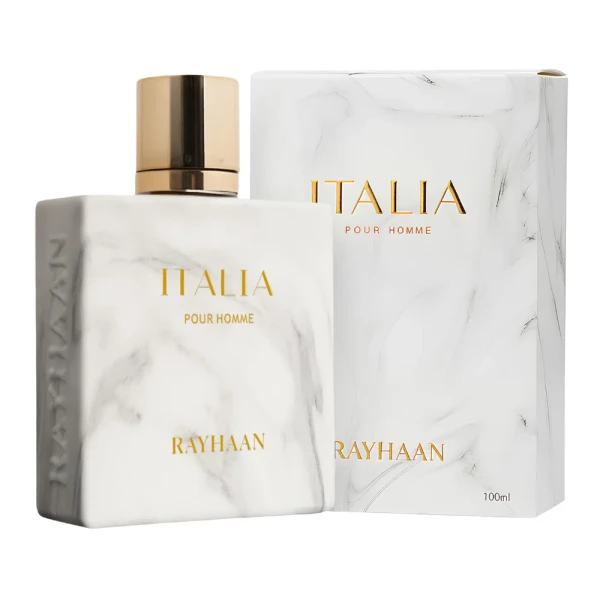 Rayhaan Italia woda perfumowana dla mężczyzn 100ml opakowanie