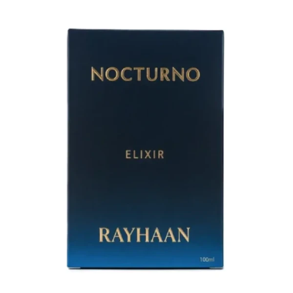 Rayhaan Nocturno Elixir woda perfumowana dla mężczyzn 100ml opakowanie