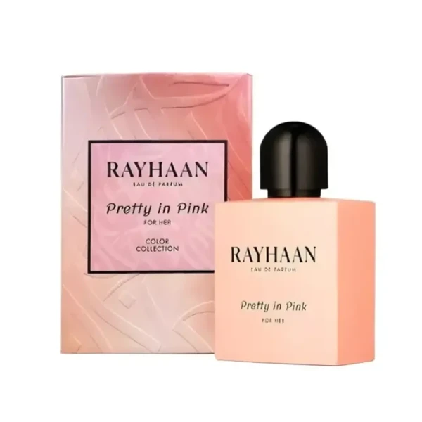 Rayhaan Pretty in Pink woda perfumowana dla kobiet 100ml opakowanie