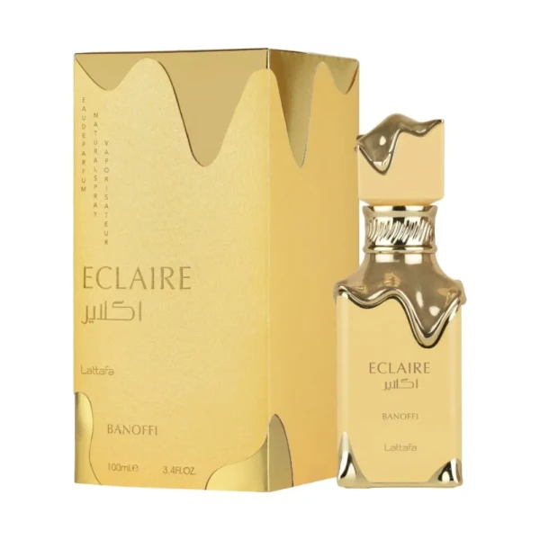 opakowanie Lattafa Eclaire Banoffi woda perfumowana unisex 100ml